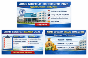 AIIMS Guwahati Recruitment 2026 Notification AIIMS Guwahati Recruitment 2026 Notification