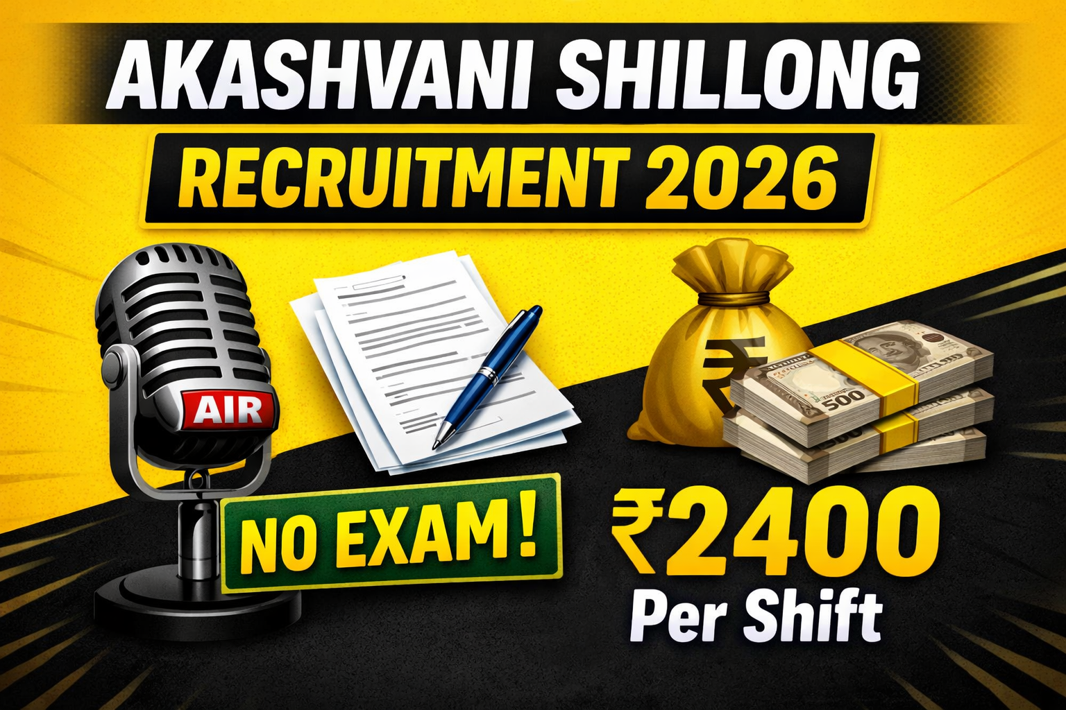 Prasar bharati shillong recruitment apply online